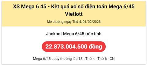 Thong ke Vietlott 01022023 - Phan tich Xo so Mega 645 01-02 Thu 4 hinh anh