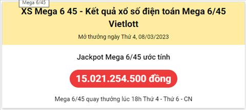 Thong ke Vietlott 08032023 - Phan tich Xo so Mega 645 08-03 Thu 4 hinh anh